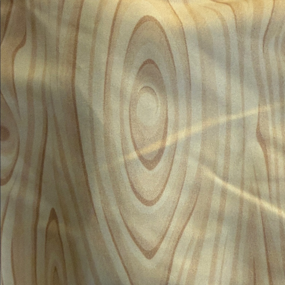 Woodgrain Window Curtains. Six panels 28"x84" Fun!!
